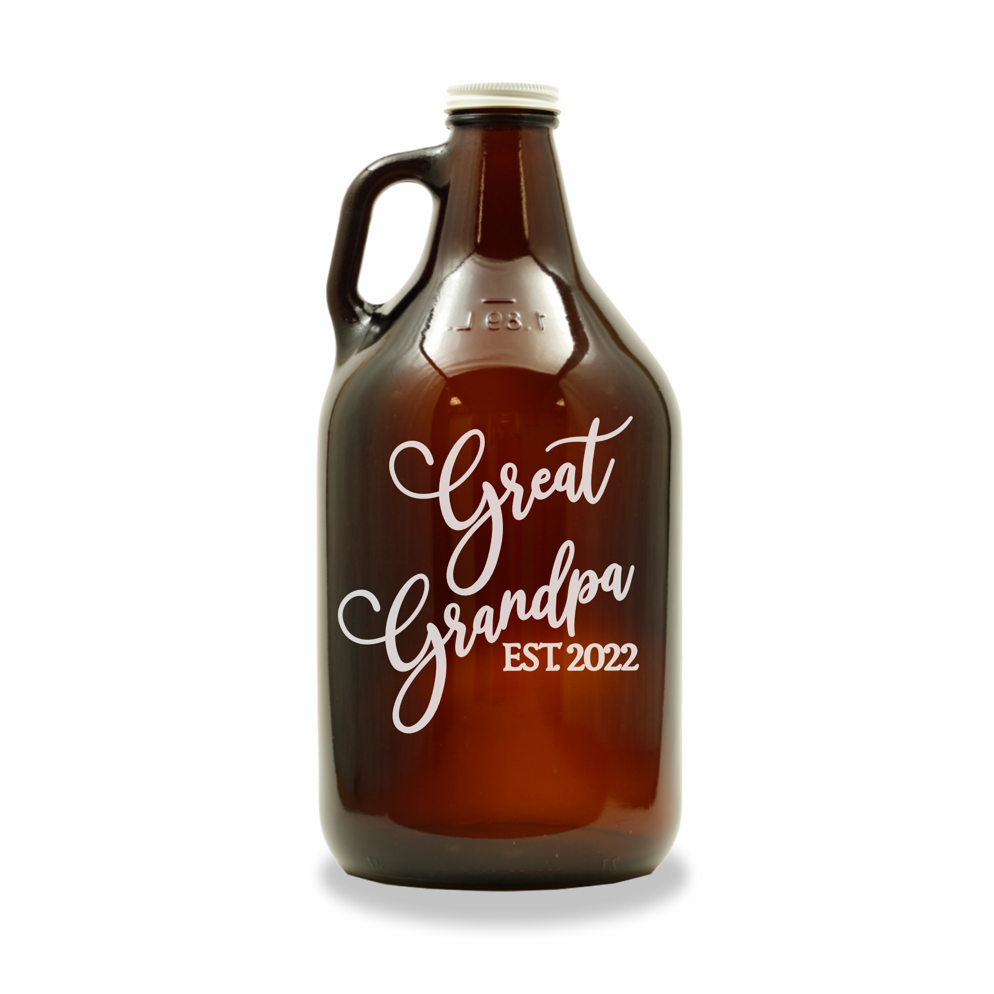 Family Ties | Personalized 64oz Glass Growler